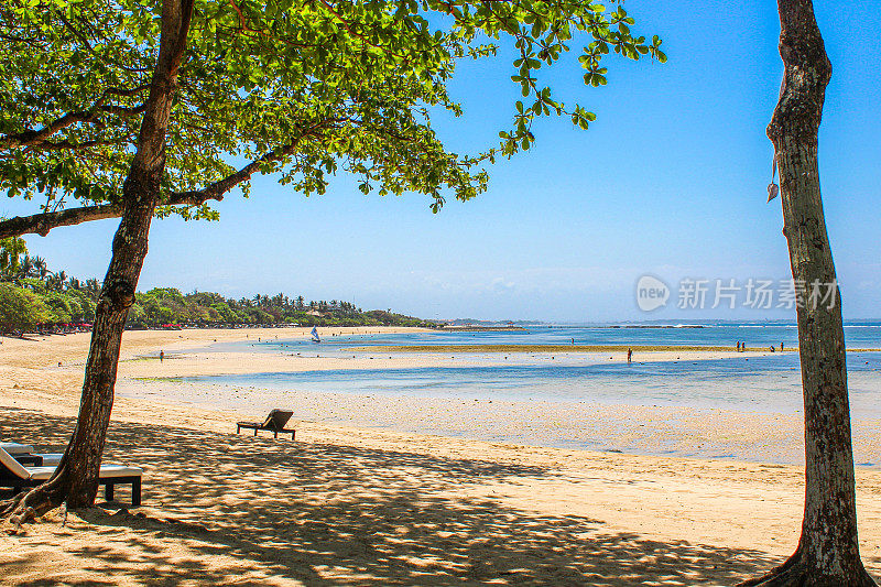 Nusa 2海滩，印度尼西亚巴厘岛